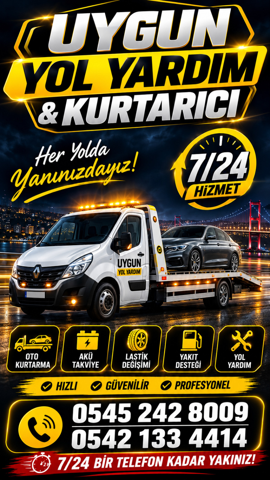 Darıca Oto Çekici | 7/24 Oto Kurtarma ve Yol Yardım 