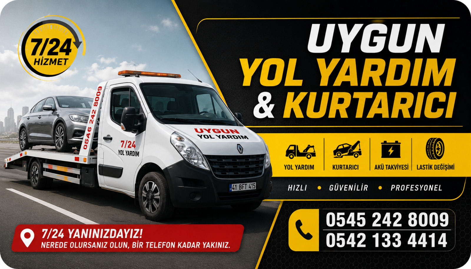 Gebze Oto Çekici | 7/24 Oto Kurtarma ve Yol Yardım Hizm